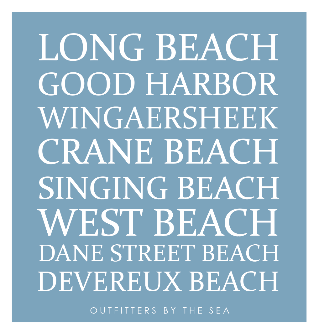 Beaches Sticker